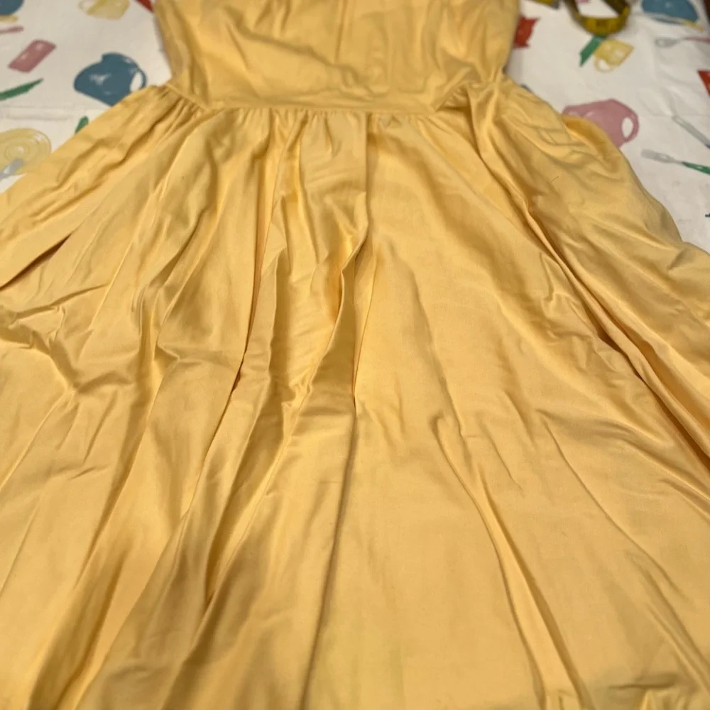Pinup Couture Yellow Harley Swing Dress Like New! - Picture 3 of 3